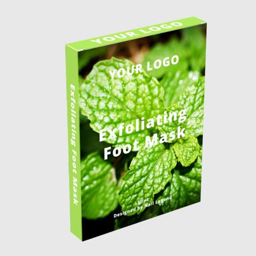 Mint Foot Mask Private Label Pedicure Treatment Moisturizing Exfoliating Dead Skin Repair – product detail view, wholesale