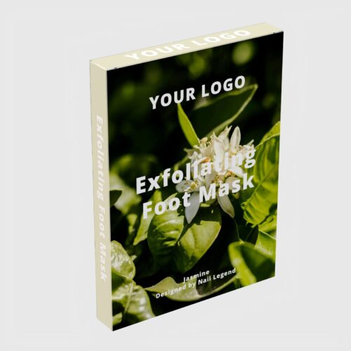 Jasmine Foot Mask Private Label Pedicure Treatment Moisturizing Exfoliating Dead Skin – product detail view, wholesale