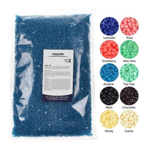 Hard Wax Beans Bulk Bag (1000g) – product detail view, depilatory wax for salons and distributors
