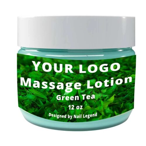 Organic Green Tea Flavor Massage Lotion Pedicure Nail Spa Moisturizer with – product detail view, wholesale