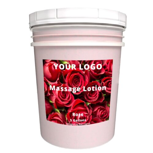 Vegan Pedicure & Nail Salon Spa Massage Lotion 5 Gallon Custom Scented Healing Therapy – product detail view, wholesale