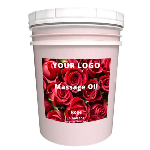 5 Gallons Hyaluronic Acid Massage Oil Private Label Custom Scents Moisturizes & Softens – product detail view, wholesale