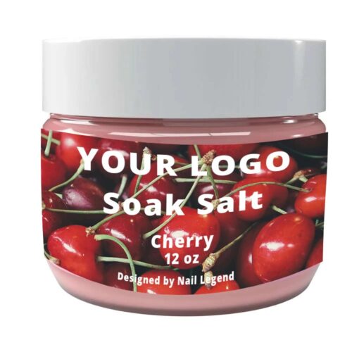Private Label Cherry Flavored Dead Sea Salt Soak Salon Spa Revitalizing Skin Treatment – product detail view, wholesale
