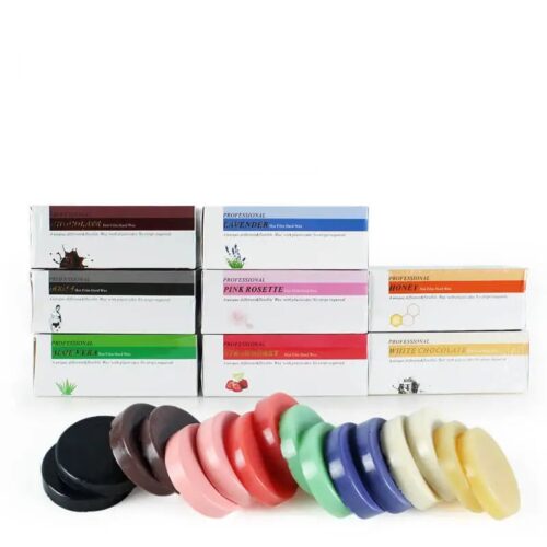 Disc Hard Wax in PP Box (1000g) – product detail view, depilatory wax for salons and distributors