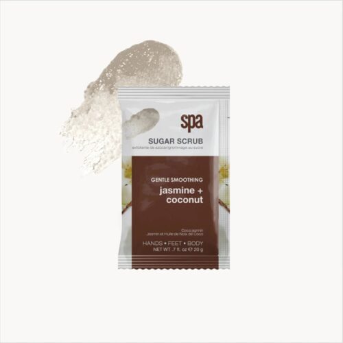 4 in 1 Manicure and Pedicure Kit Jasmine and Coconut Smoothing Spa Set with Exfoliator – product detail view, wholesale