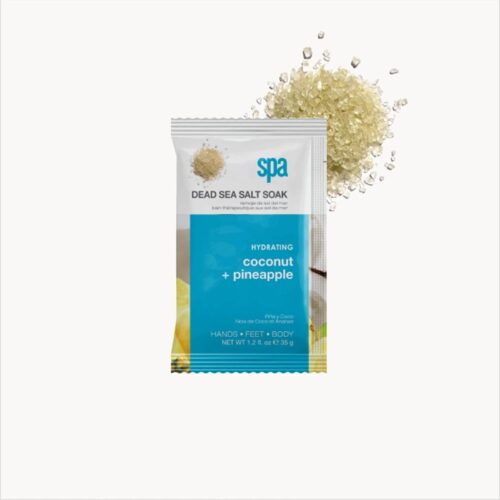 4 in 1 Manicure and Pedicure Kit Coconut and Pineapple Hydrating Spa Set with Exfoliator – product detail view, wholesale