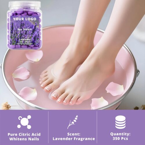 Lavender Spa Tablets 700g, Quick-Dissolve, Natural Organic, Strong Scents, Perfect for – product detail view, wholesale