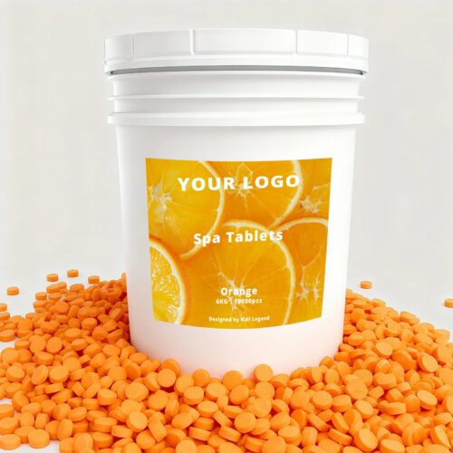 Orange Spa Tablets 6kg, Quick-Dissolve, Natural Organic, Strong Scents, Perfect for Salon – product detail view, wholesale