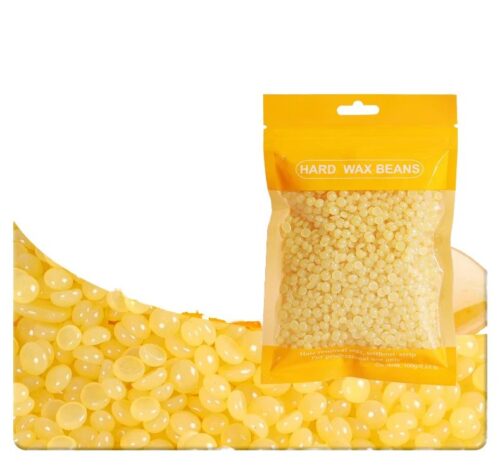 Organic Hard Wax Beads (100g) – product detail view, depilatory wax for salons and distributors