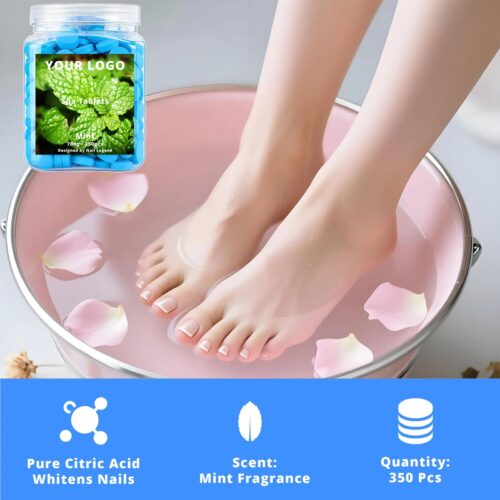 Mint Spa Tablets 700g, Quick-Dissolve, Natural Organic, Strong Scents, Perfect for Salon – product detail view, wholesale