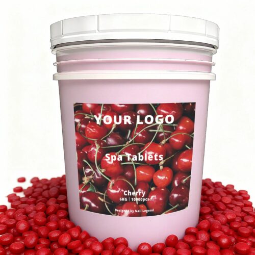 Organic Cherry Spa Tablets Quick-Dissolve 6kg Strong Scents for Salon Manicure Pedicure – product detail view, wholesale