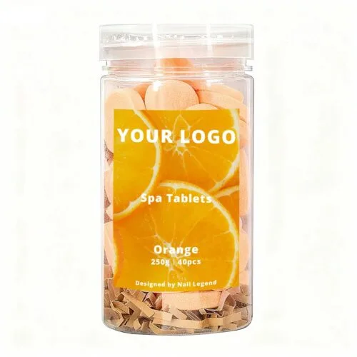 Nail Legend Orange Spa Tablets 6kg Quick-Dissolve Natural Organic Strong Scent for Female – product detail view, wholesale