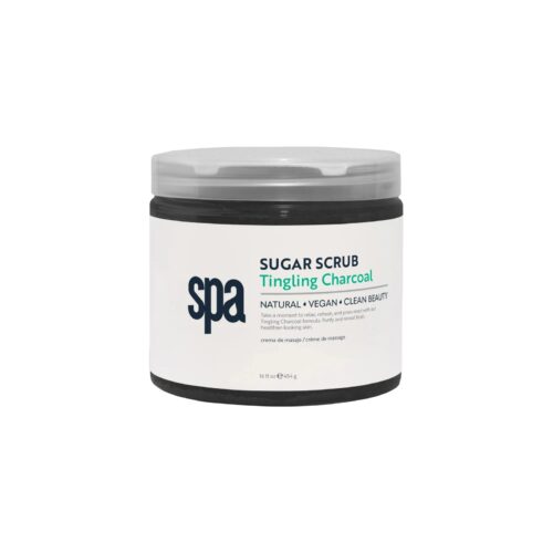 Invigorating Tingling Charcoal Exfoliating Sugar Scrub Solid Form – product detail view, wholesale