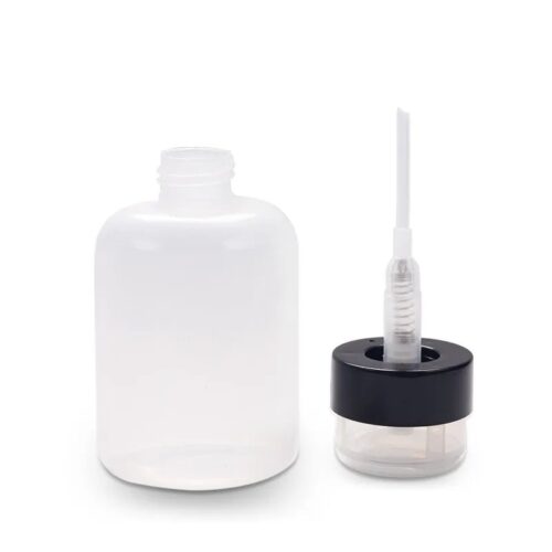 Professional 220ml Large Capacity Plastic Empty Bottle Portable Liquid Handle Press Nail – product detail view, wholesale