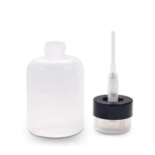 Professional 220ml Large Capacity Plastic Empty Bottle Portable Liquid Handle Press Nail – product detail view, wholesale