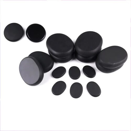 Carefully Selected Black Volcanic Stone Spa Essential Oil Massage Heated Compress – product detail view, wholesale