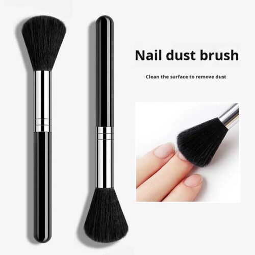 Boxed Blush Brush with Flat Hair Shape Large Head Nail Art Tool Featuring Soft Nylon – product detail view, wholesale