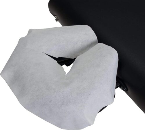 Disposable Non-Woven U-Shape Face Rest Cover Breathable Universal Headrest Pillow Covers – product detail view, wholesale
