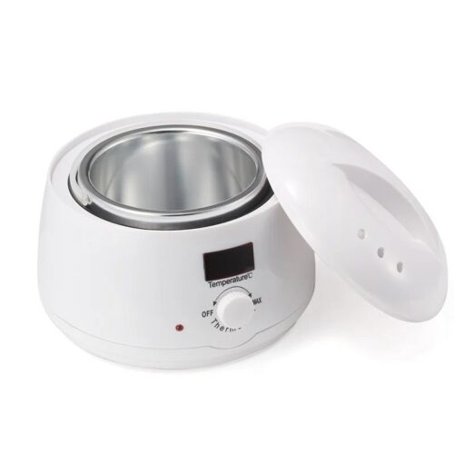 CE-Certified 500ml Single Pot Wax Melter — 17oz, Quick-Melt – product detail view, wax heater wholesale for salons and distributors