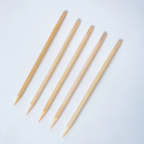 Orange Wooden Cuticle Stick Nail Pusher Double-Sided Salon Remover 100pcs/bag - Orange Wood ... – product detail view, cuticle stick / pusher wholesale