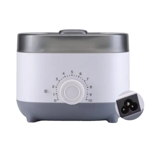 Hard Wax Beads Kit with 500ml Warmer — LED, Adjustable Temperature – product detail view, wax heater wholesale for salons and distributors