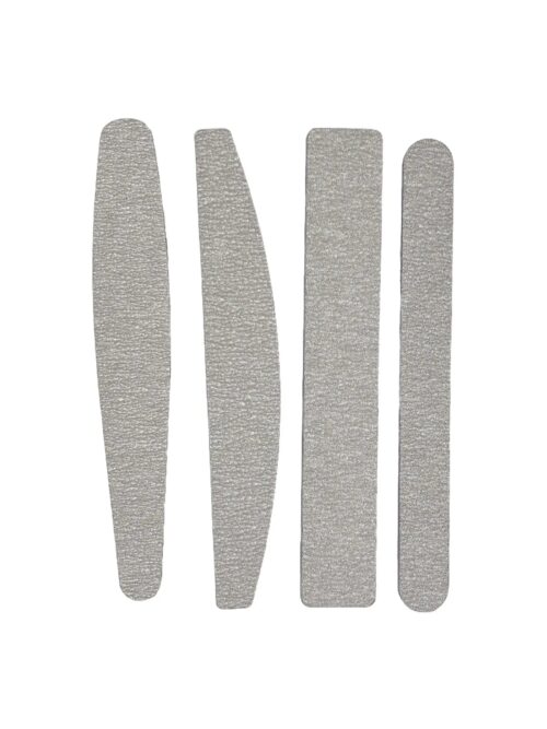 Customized Half Moon Zebra Nail File Double Sided Emery Board Professional - Disposable Nail... – product detail view, disposable nail file / emery wholesale