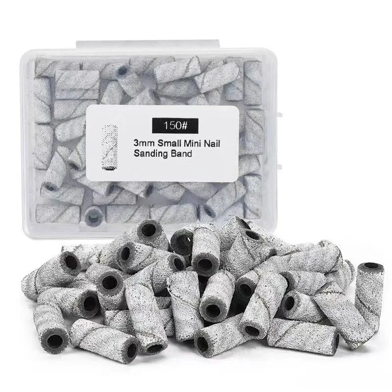 Professional 100Pcs/Box Small Sanding Band for Electric Nail Drill Solid - Sanding Band / Sl... – professional salon use reference, B2B wholesale