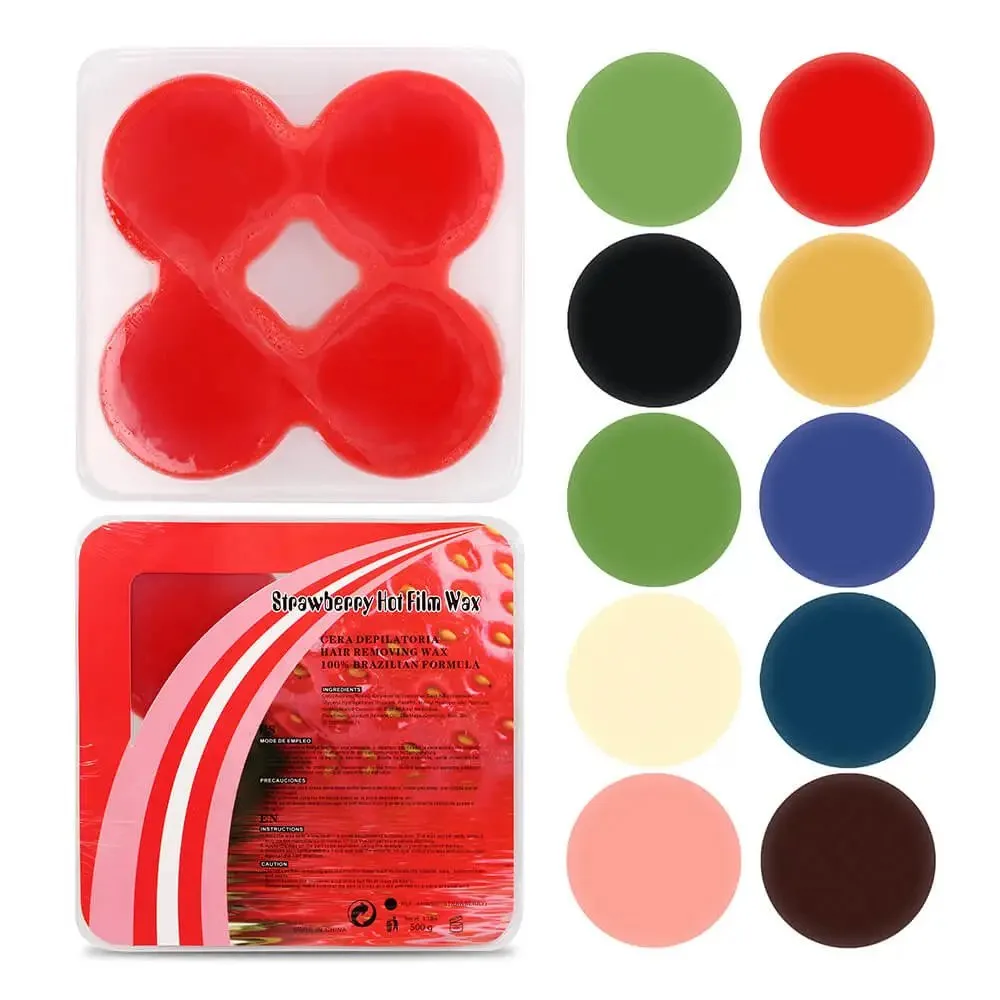 Disc Hard Wax in Retail Box (500g) – salon and spa application reference, B2B wholesale