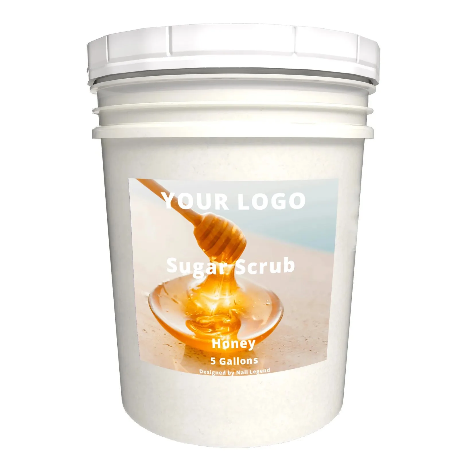 Private Label Honey Flavor Sugar Scrub Salon Quality Deep Exfoliating Clarifying – professional salon use reference, B2B wholesale