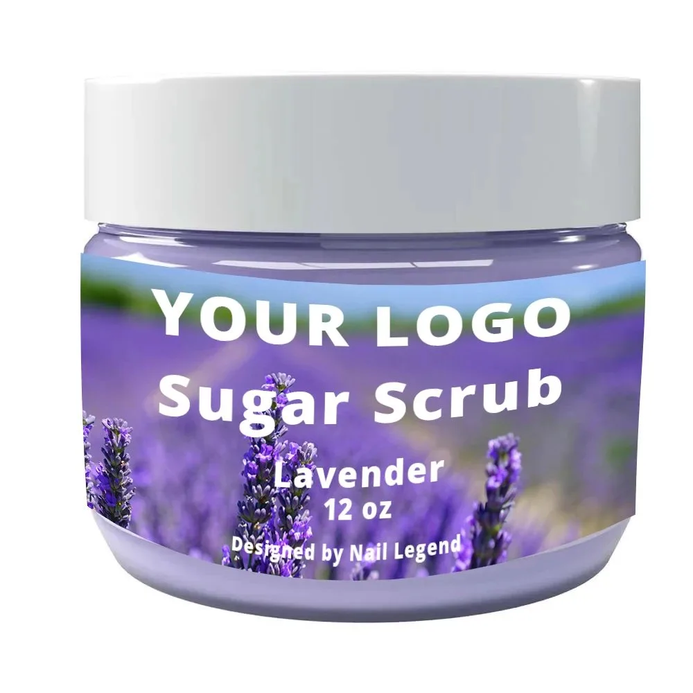 12oz Sugar Scrub Chemical Hyaluronic Acid Private Label Custom Scents Clarifying – professional salon use reference, B2B wholesale