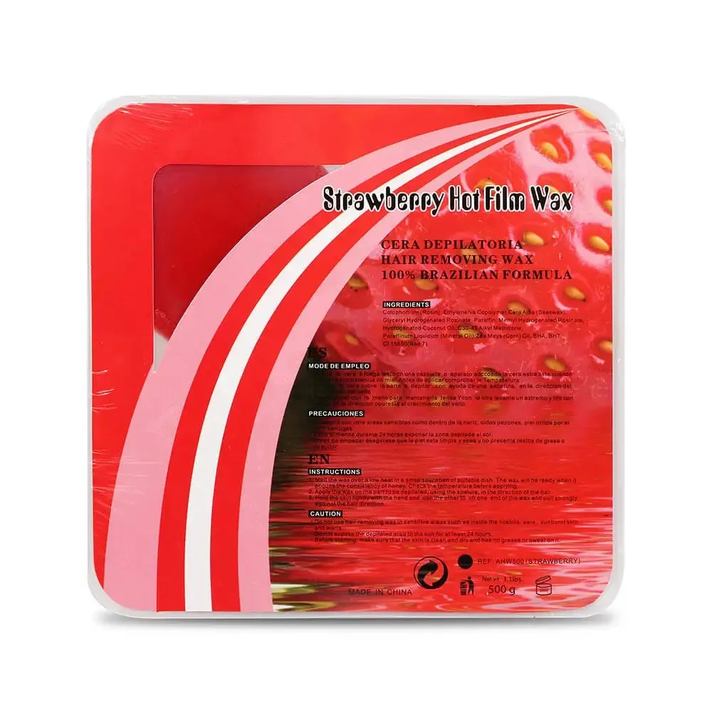 Disc Hard Wax in Retail Box (500g) – custom packaging and private label options