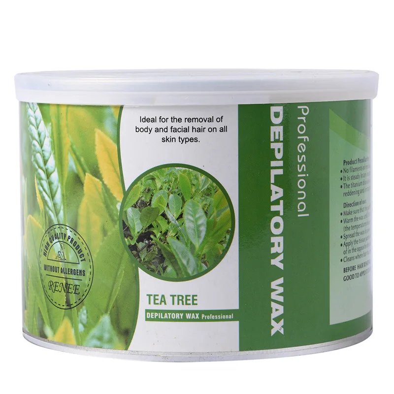 Custom Printed 400g Face Hair Removal Wax Pot Soft Wax for Professional Salon & Home Use – custom packaging and private label branding