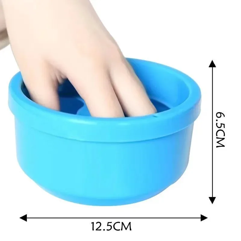 Professional Multi-Function Plastic Nail Soak Bowl for Salon & Home Manicure Gel/Acrylic – pack size, MOQ, OEM customization options