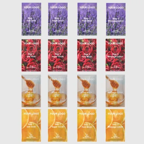 4-in-1 Deluxe Vegan Pedicure Kit in professional salon use – wholesale for spas and distributors