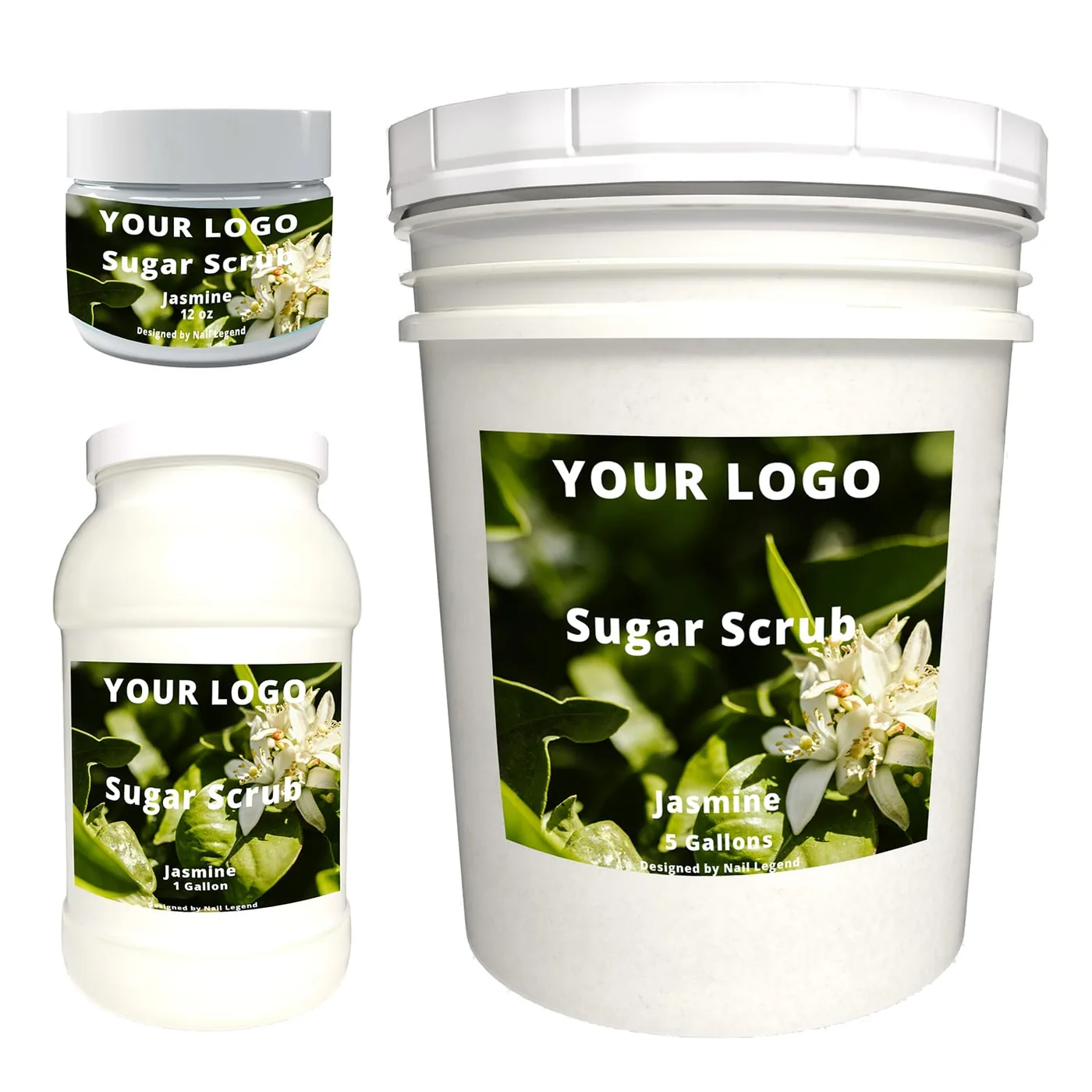 NailLegend Ja-Sugar-Scrub OEM private label