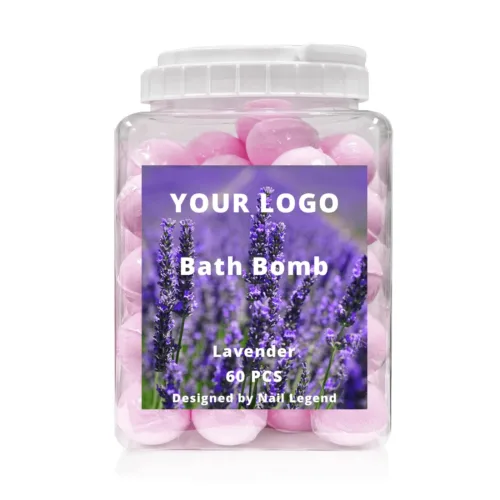 NailLegend Lavender-Bath-Bomb OEM private label
