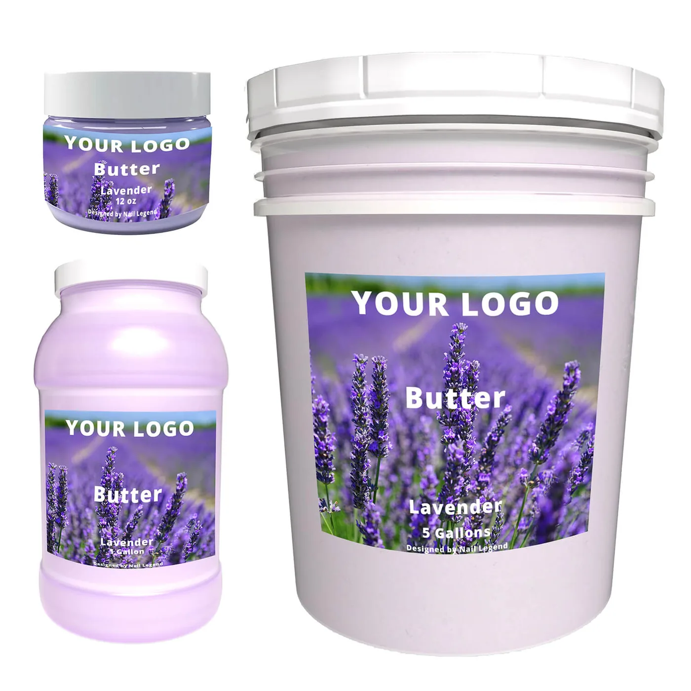 NailLegend Lavender-Butter OEM private label