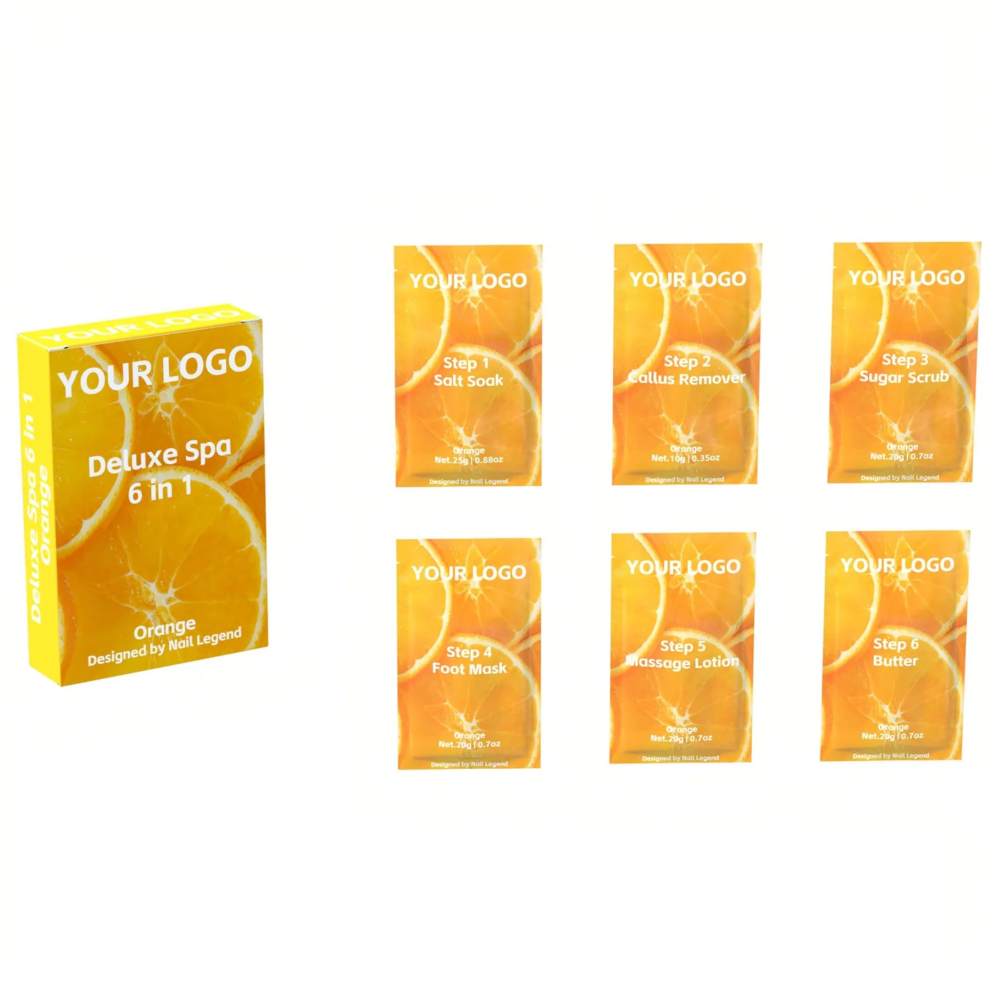 NailLegend spa-kit-6 OEM private label