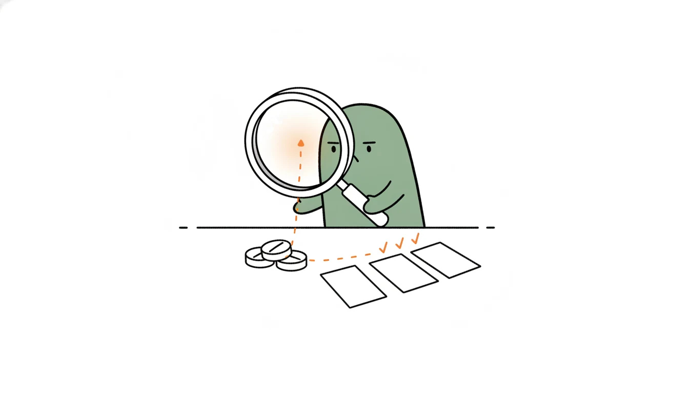 Xiaolv examining sample evidence for foot soak tablets in a B2B sourcing guide